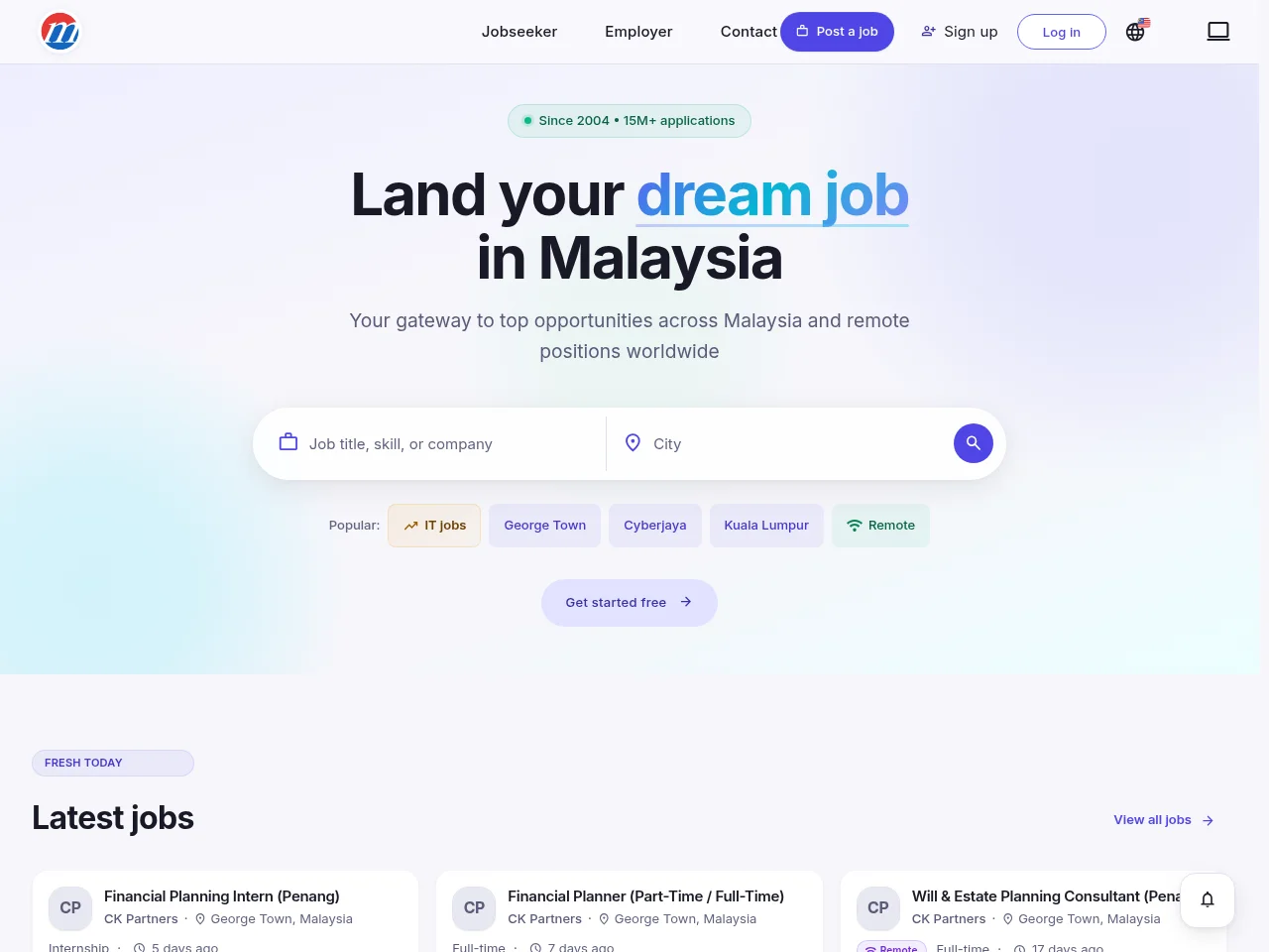 Mustakbil screenshot Mustakbil website screenshot