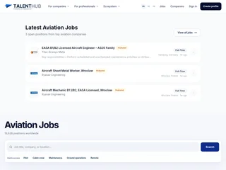 TalentHub screenshot preview