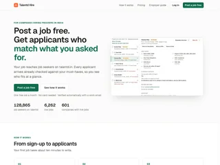 Talentd Hire screenshot preview
