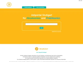 Jobportal Stuttgart screenshot preview Jobportal Stuttgart screenshot preview
