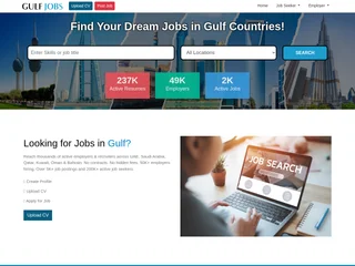GulfJobs platform preview