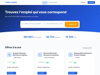 Offre d'emploi screenshot preview
