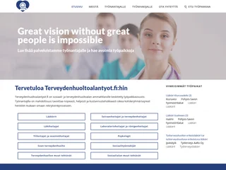 Terveydenhuoltoalantyot screenshot preview