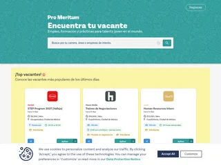 Vacantes Pro Meritum screenshot preview