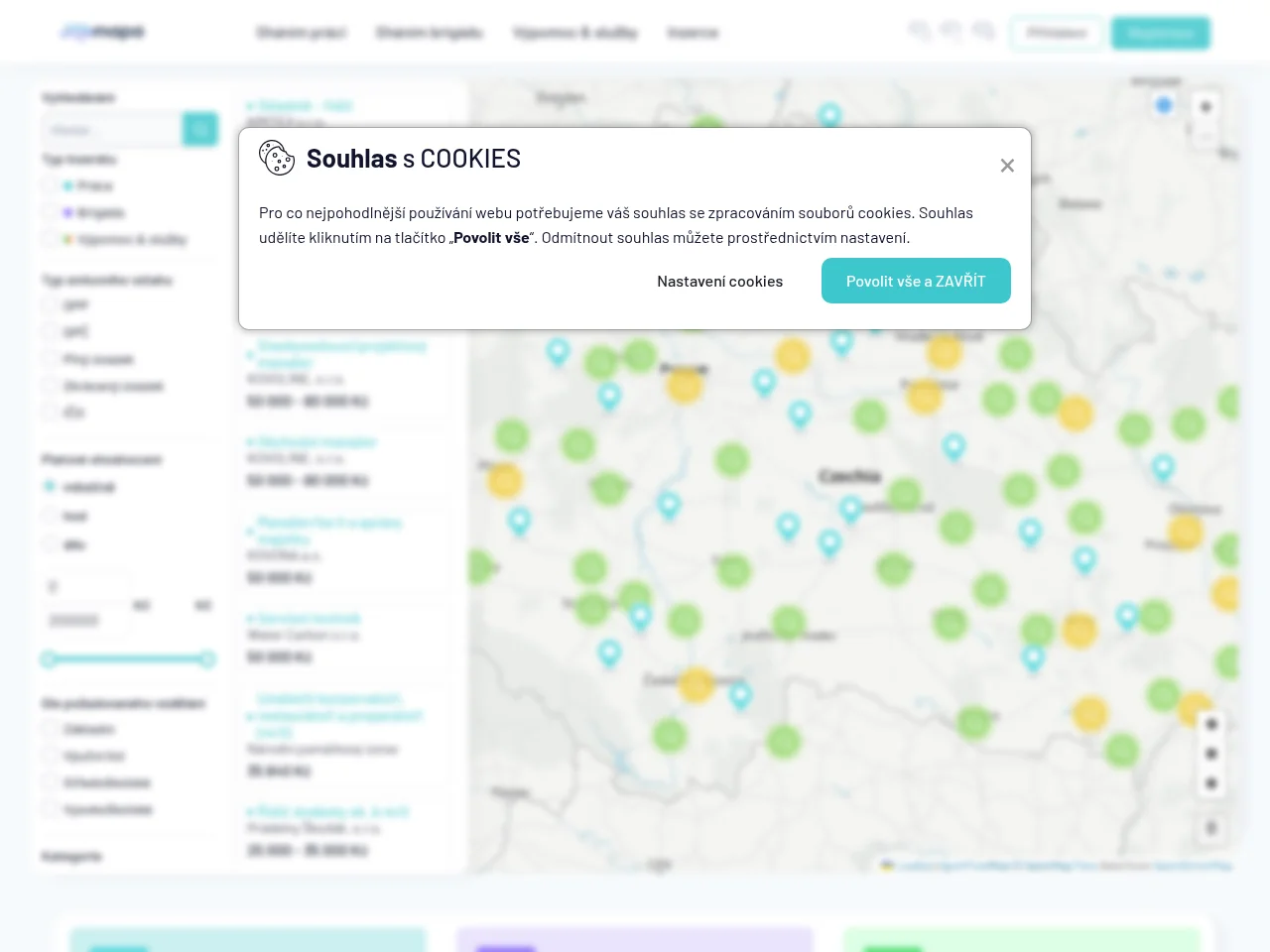 Jobmapa screenshot Jobmapa website screenshot
