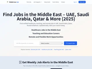 MidEastJob screenshot preview