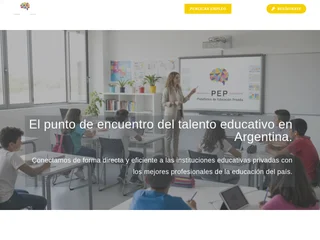 Plataforma PEP screenshot preview