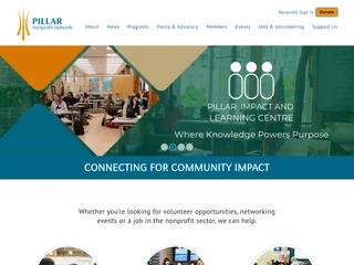Pillar Nonprofit Network screenshot preview Pillar Nonprofit Network screenshot preview