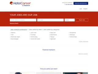 Hotelcareer screenshot preview Hotelcareer screenshot preview