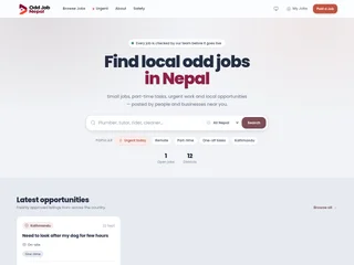 Odd Job Nepal screenshot preview