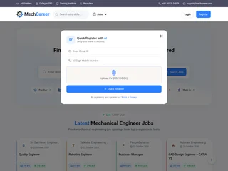 MechCareer screenshot preview MechCareer screenshot preview