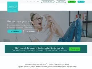 Veterinary Jobs Marketplace screenshot preview