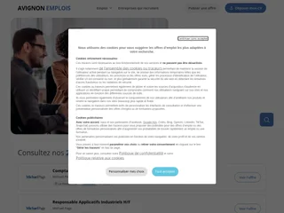 Avignon Emplois screenshot preview