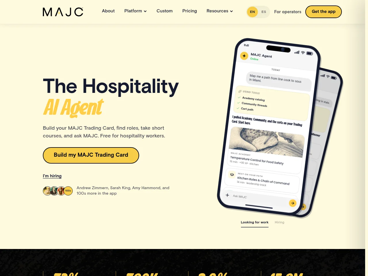 MAJC website screenshot