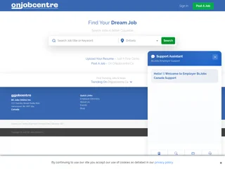 ONjobcentre screenshot preview