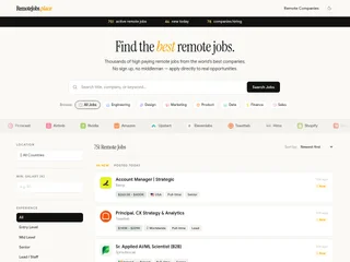 RemoteJobs screenshot preview