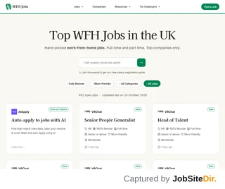 WFH Jobs screenshot preview WFH Jobs screenshot preview