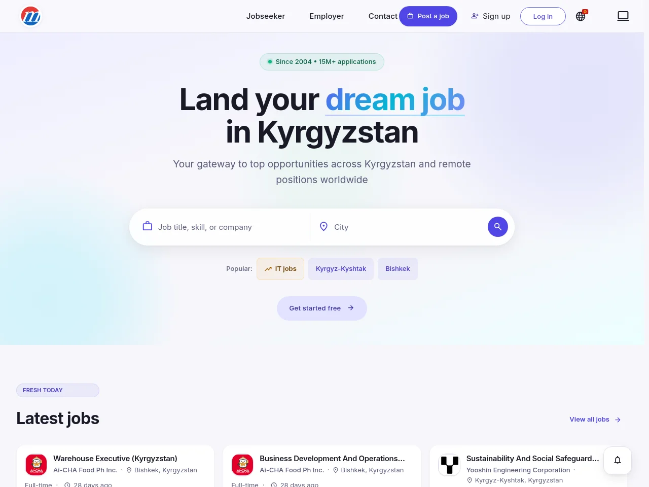 Mustakbil website screenshot