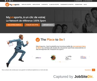 Myjobsports screenshot preview Myjobsports screenshot preview