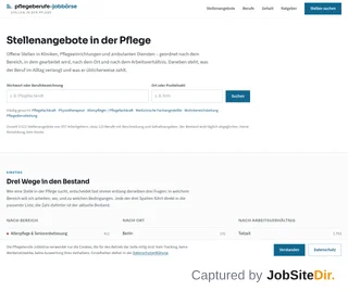 Pflegeberufe-Jobbörse screenshot preview
