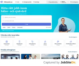 Hälsojobb screenshot preview Hälsojobb screenshot preview