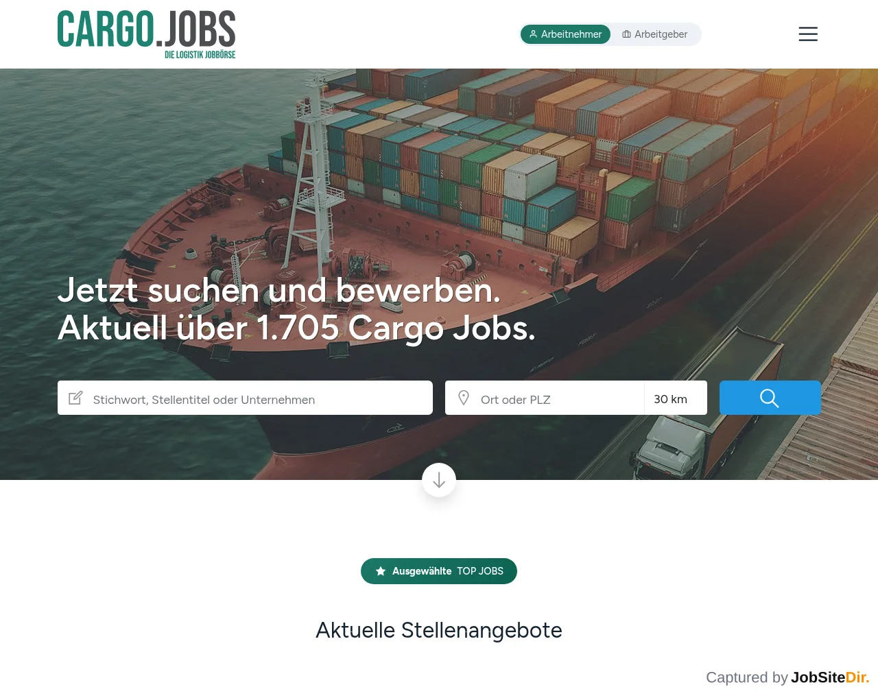 CARGO screenshot CARGO website screenshot