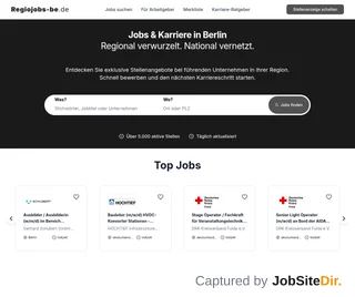 Regiojobs-be screenshot preview Regiojobs-be screenshot preview