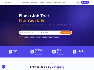 GamaJobs screenshot preview GamaJobs screenshot preview