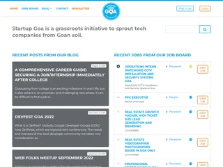 Startup Goa screenshot preview