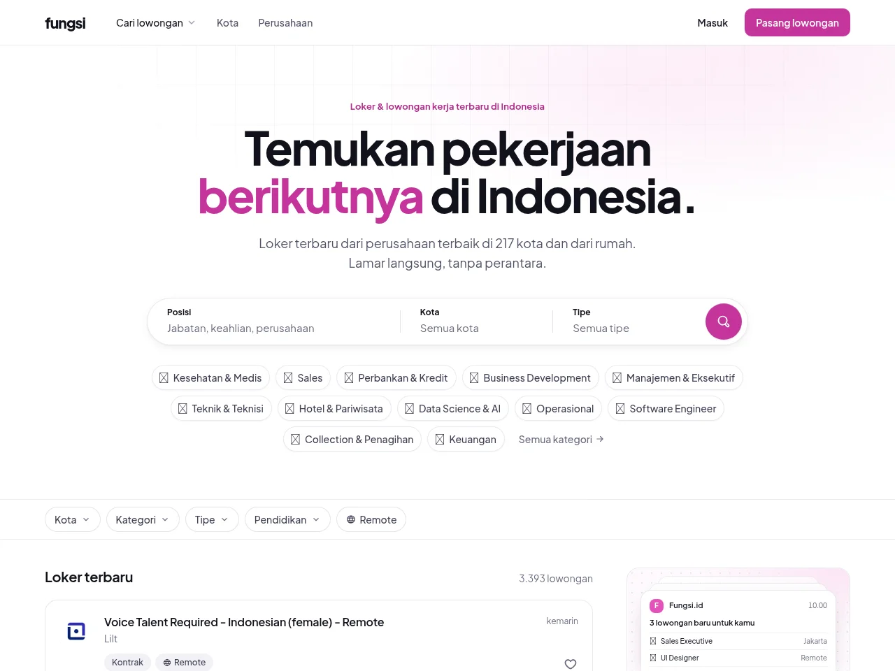 Fungsi screenshot Fungsi website screenshot