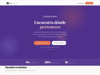 Talentu Empleos screenshot preview