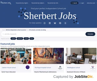 Sherbert Jobs screenshot preview