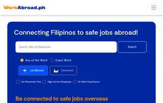 WorkAbroad screenshot preview