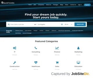 QuickToJobs UK screenshot preview QuickToJobs UK screenshot preview