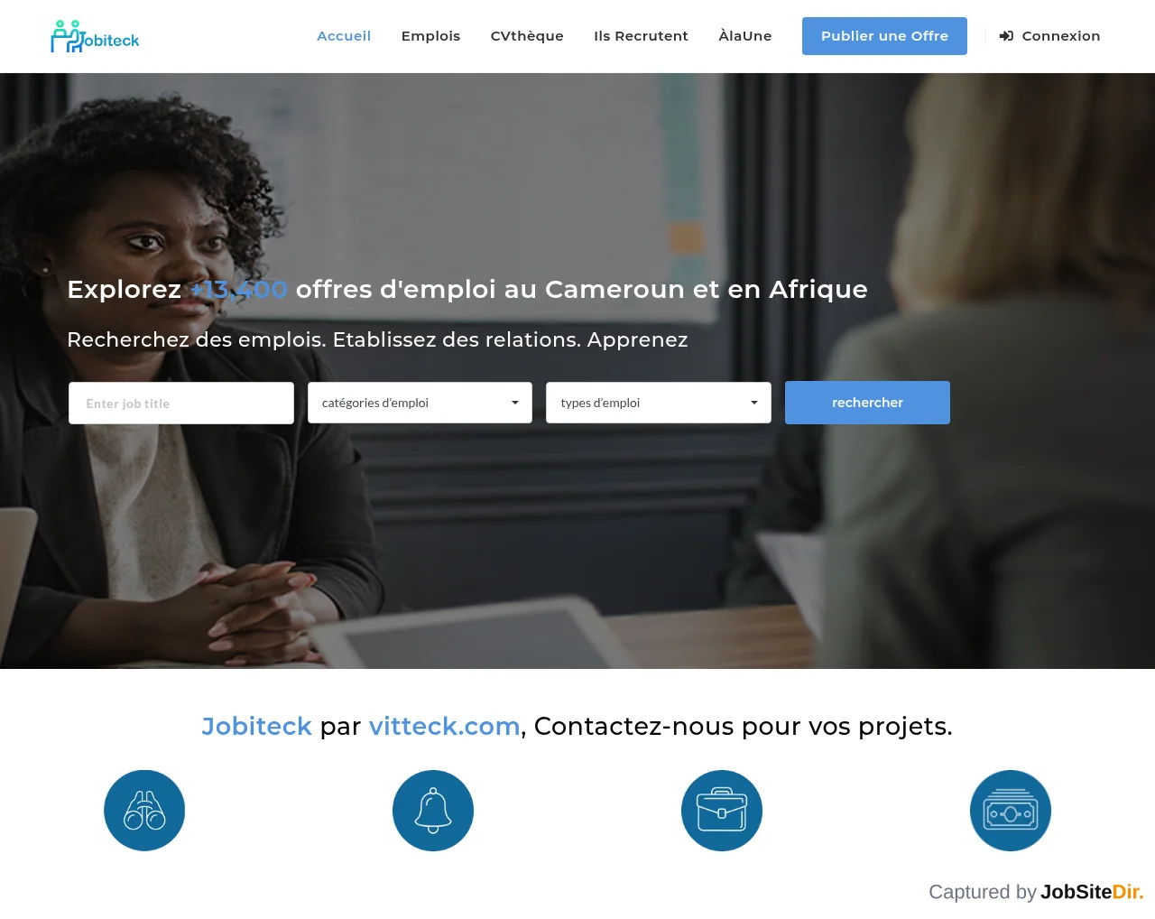 JOBITECK website screenshot