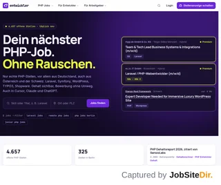 PHP-Entwickler screenshot preview