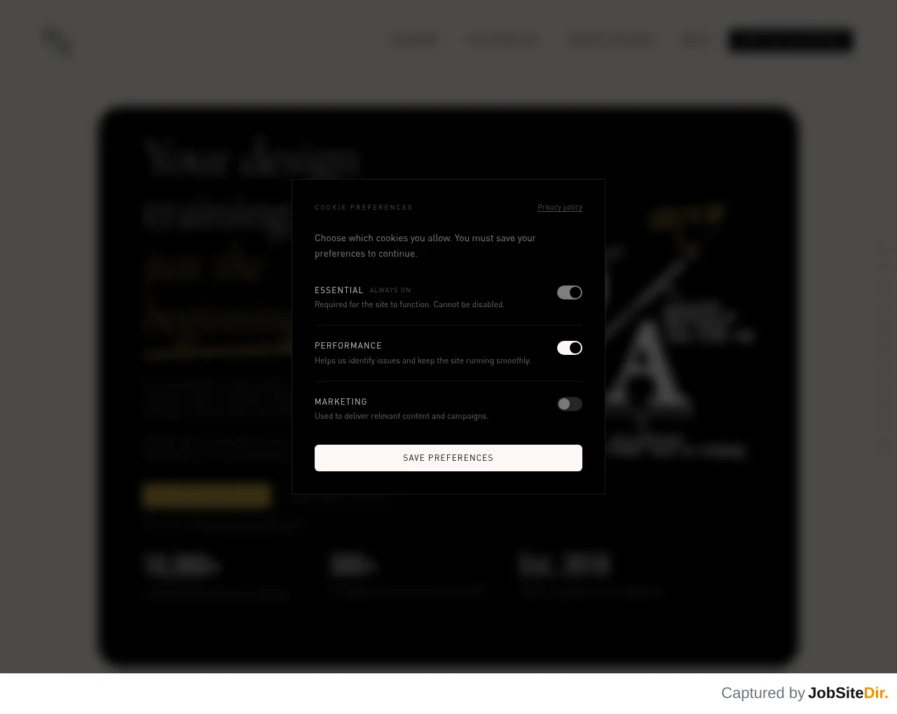 Out of Architecture screenshot Out of Architecture website screenshot