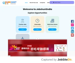 JobsHuntIndia screenshot preview