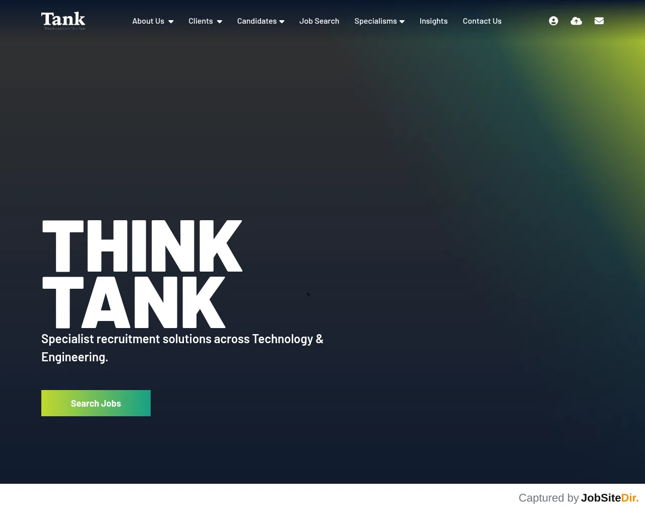 Tank Recruitment screenshot Tank Recruitment website screenshot