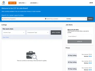 CCF SA Jobs Board screenshot preview