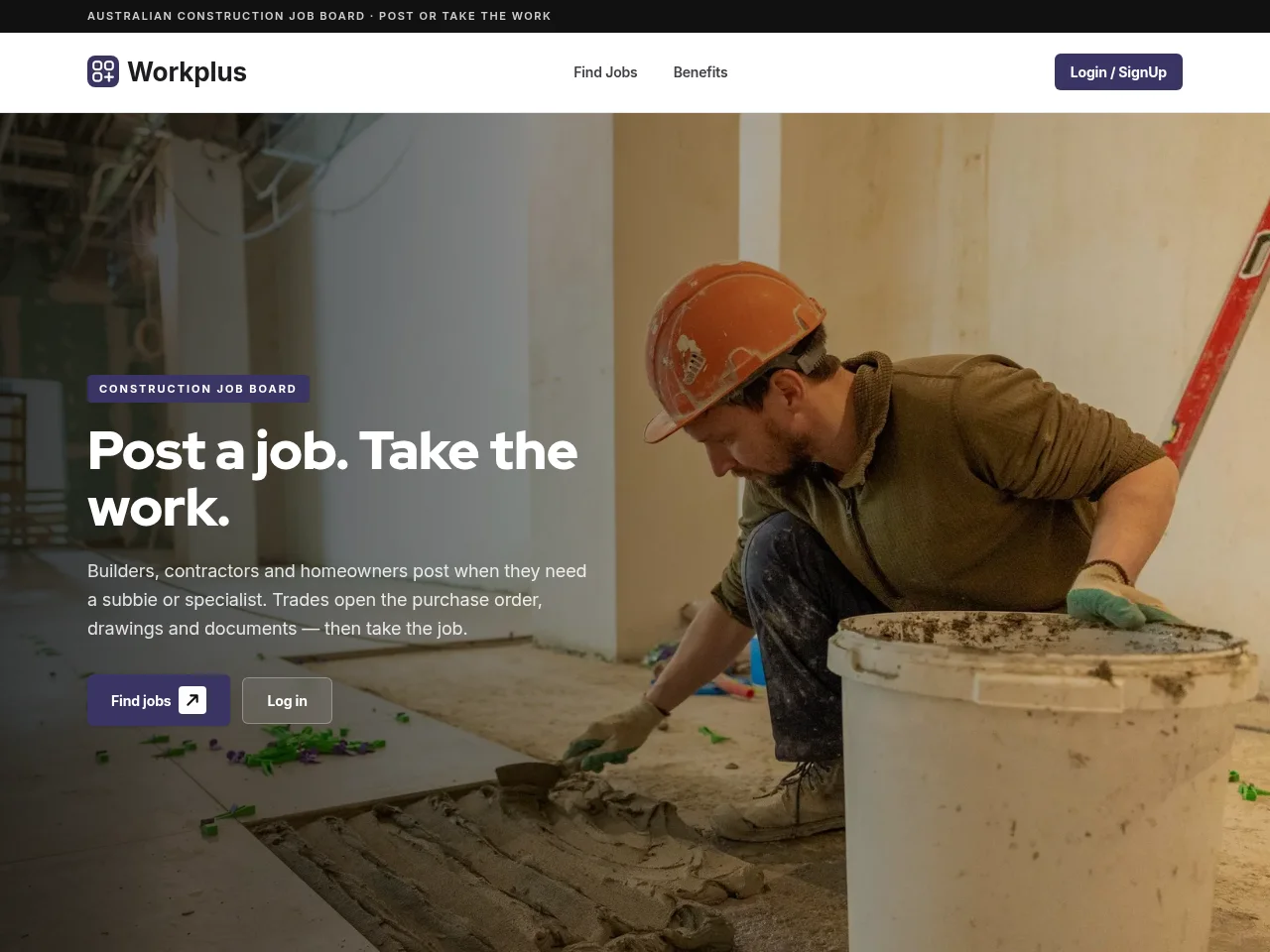 Workplus website screenshot