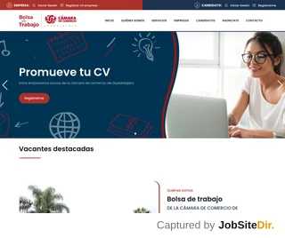 Bolsa de Trabajo Cámara de Comercio Guadalajara screenshot preview