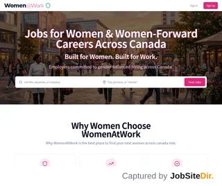 WomenAtWork screenshot preview WomenAtWork screenshot preview
