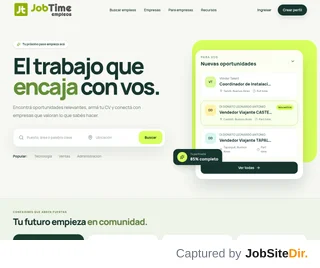 Jobtime screenshot preview