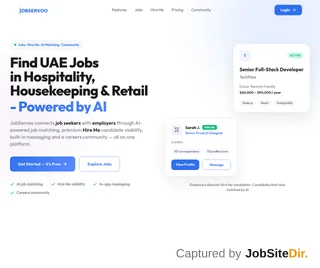 JobServoo screenshot preview JobServoo screenshot preview