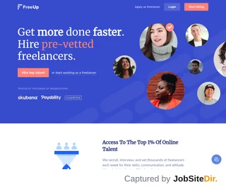 FreeUp screenshot preview