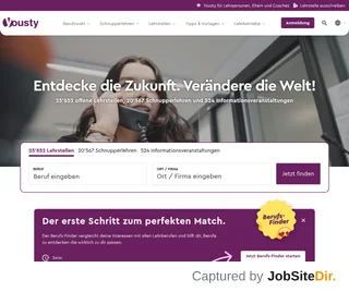 Yousty screenshot preview