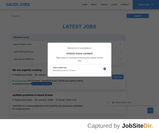 Saudi Jobs screenshot preview Saudi Jobs screenshot preview