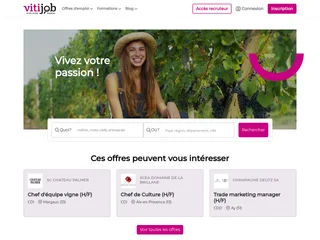 Vitijob screenshot preview