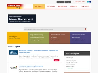 Science Jobs screenshot preview
